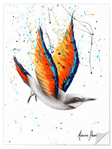 Wall sticker Citrus Island Bird