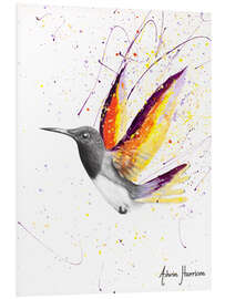 Foam board print Desert Horizon Bird