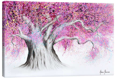 Canvas print Pink Party Tree