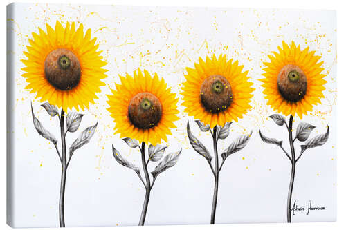 Lerretsbilde Sunflower Family