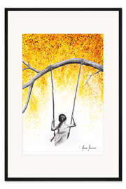 Gerahmter Kunstdruck Luftschlösser