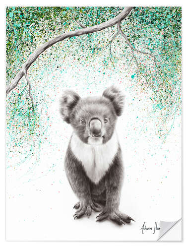 Sticker mural Koala fier