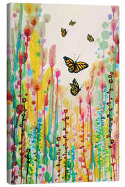 Canvastavla  Butterflies - Sylvie Demers