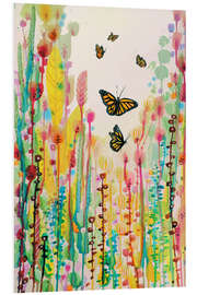 Foam board print Butterflies