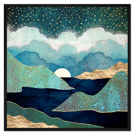 Gerahmter Kunstdruck Ozeanwolken