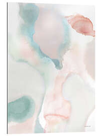 Gallery print Sage and Pink Abstract I