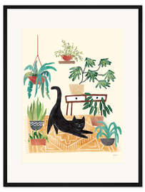 Gerahmter Kunstdruck Urban Jungle I