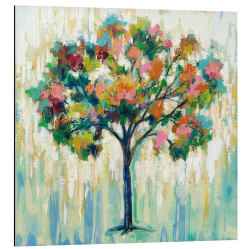 Tableau en aluminium Arbre fleuri