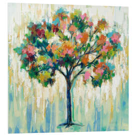 Foam board print Blossoming tree