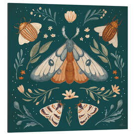 Magnettafel Nachtfalter II