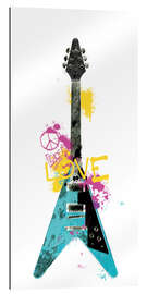 Gallery print Guitar III graffiti