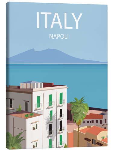 Canvas print Napoli