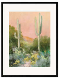 Gerahmter Kunstdruck Sunrise Desert I