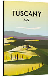 Magnettafel Toskana