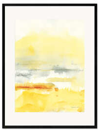 Innrammet kunsttrykk Saffron II