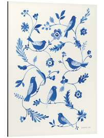 Magnettafel Vogel-Feier