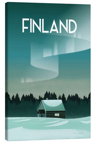 Canvas print Finland