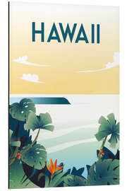 Aluminium print Hawaii - Omar Escalante