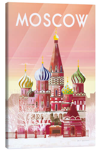 Canvas print Moscow