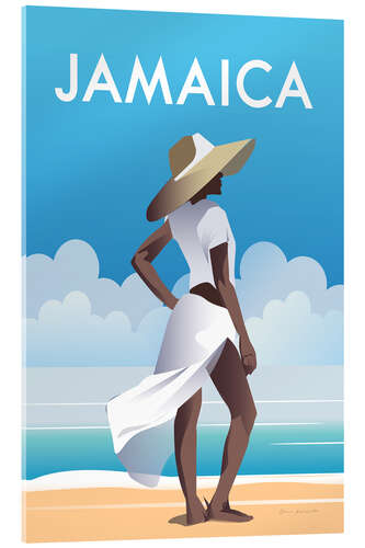 Acrylic print Jamaica
