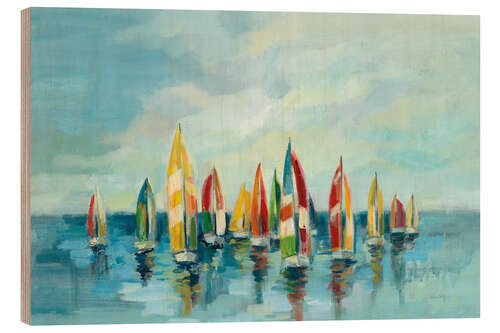 Hout print Regatta