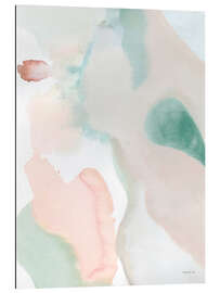 Gallery print Sage and Pink Abstract II