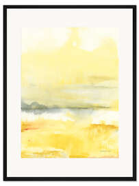 Gerahmter Kunstdruck Safran I