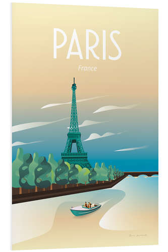 Quadro em PVC Paris