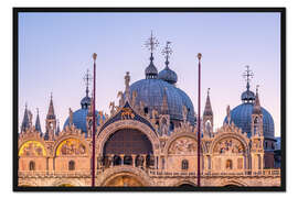 Gerahmter Kunstdruck Markusdom in Venedig
