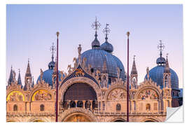 Selvklebende plakat St. Mark's Basilica in Venice