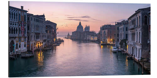 Aluminium print Grand Canal at sunrise