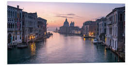 Foam board print Grand Canal at sunrise