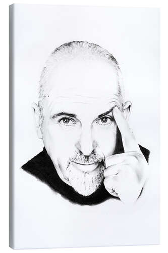 Tableau sur toile Peter Gabriel