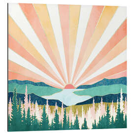 Magnettafel Sommersonnenuntergang