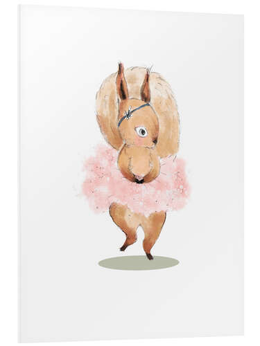 Foam board print Little Ballerina III