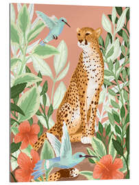 Gallery print Tropical cheetah