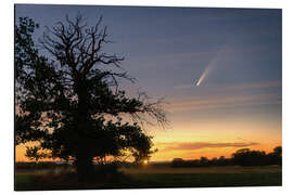 Magnettafel Nachthimmel mit Komet