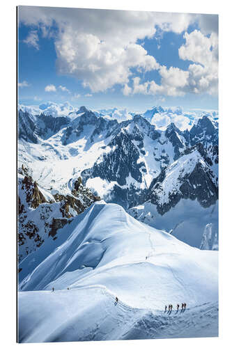 Gallery print Mountains at Chamonix, France