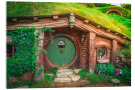Acrylglasbild Hobbit-Höhle III