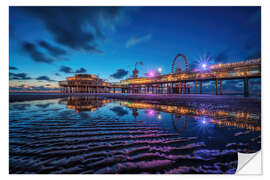 Naklejka na ścianę Pier of Scheveningen, the Netherlands