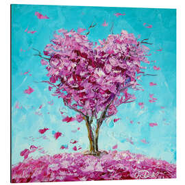 Magnettafel Herzbaum