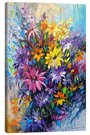 Canvas print Dance of flowers