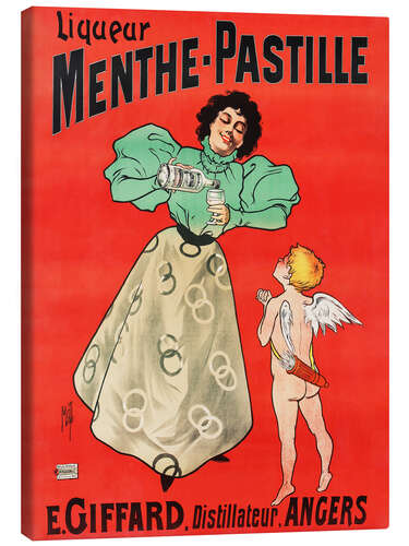 Lerretsbilde Menthe Pastille