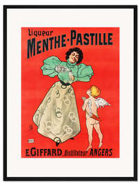 Gerahmter Kunstdruck Menthe Pastille