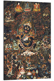 Magnettafel Schwarzer Thangka
