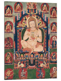 Gallery print Jnanatapa in the presence of lamas and mahasiddhas