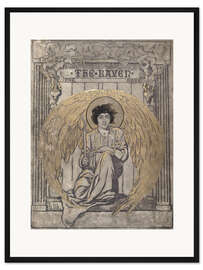 Gerahmter Kunstdruck Der Rabe