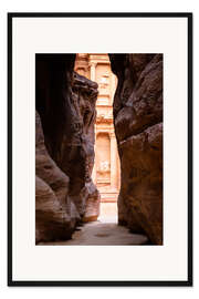 Gerahmter Kunstdruck Petra