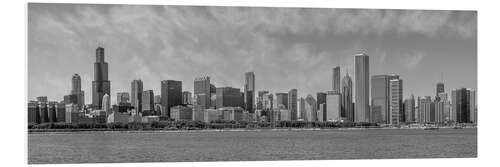 Stampa su PVC Skyline di Chicago