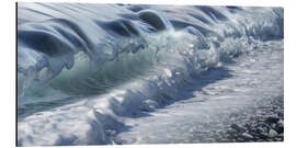 Print på aluminium The Wave